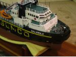 The completed model